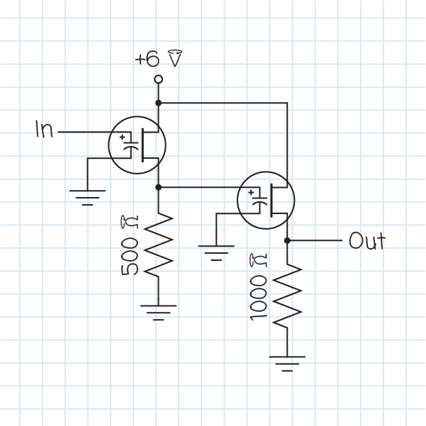Darlington pair circuit diagram