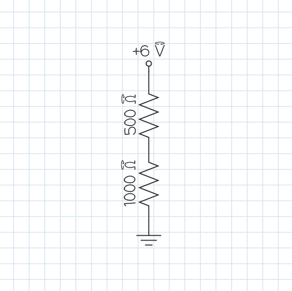 Series circuit diagram